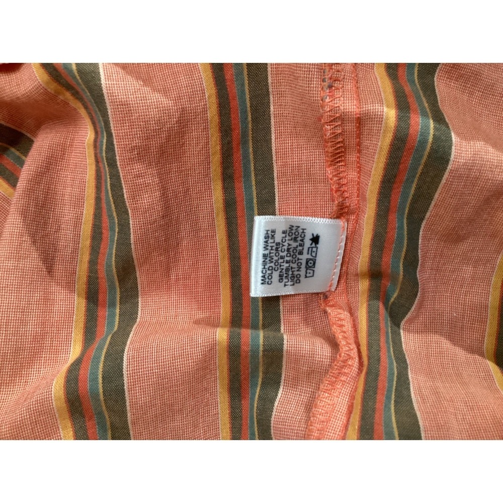 XĂrena Lorraine Dressâ Terracotta Stripe | XS | Made in USA - Picture 10 of 11